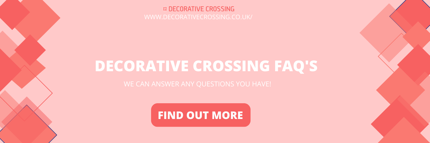 decorative crossing FAQ'S